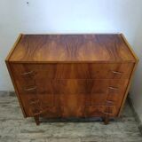 Vintage lacquered chest of drawers