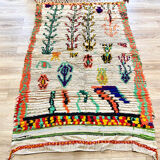 Tapis kilim berbère, 155x100 cm
