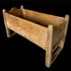 Very old wooden cradle