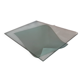 Table basse verre Roche Bobois designer Maurice Barilone