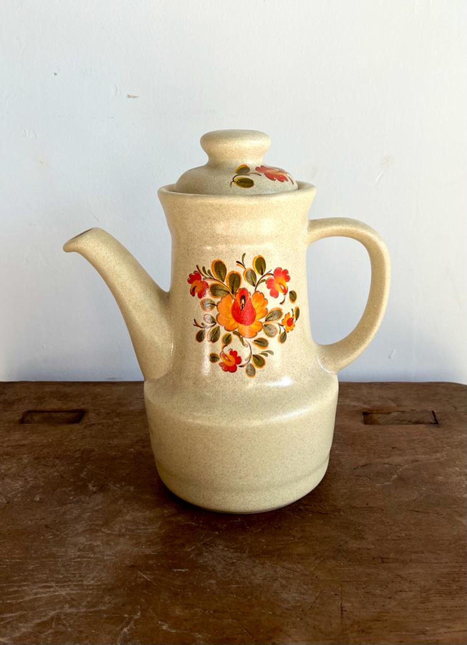 Vintage coffee service, Bergen model of the Faïences de Saint Amand