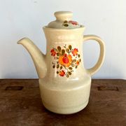 Vintage coffee service, Bergen model of the Faïences de Saint Amand