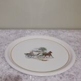 Flat Luneville Badonviller pattern carriages diameter 31