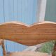 Chaise/ fauteuil en bois