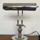 Notary lamp or banker in silver metal