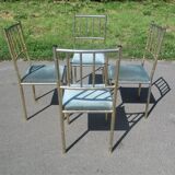Set of four chairs, italy, 1970s