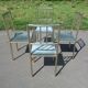 Set of four chairs, italy, 1970s