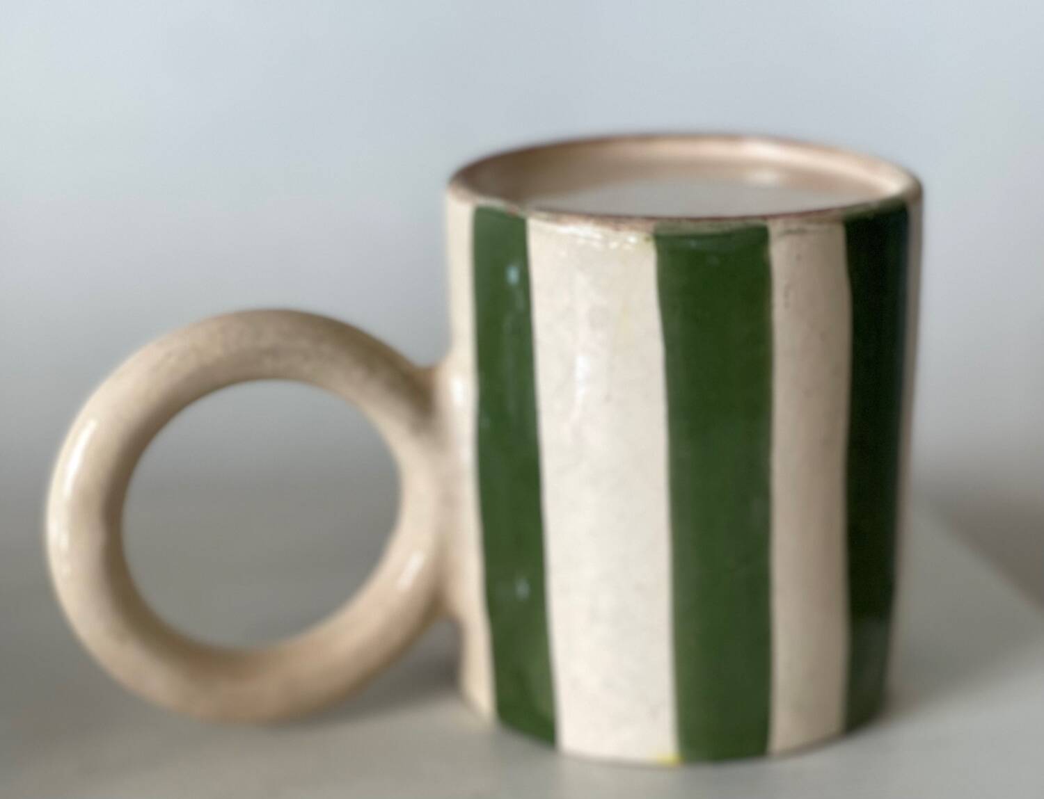 Handmade ceramic mug