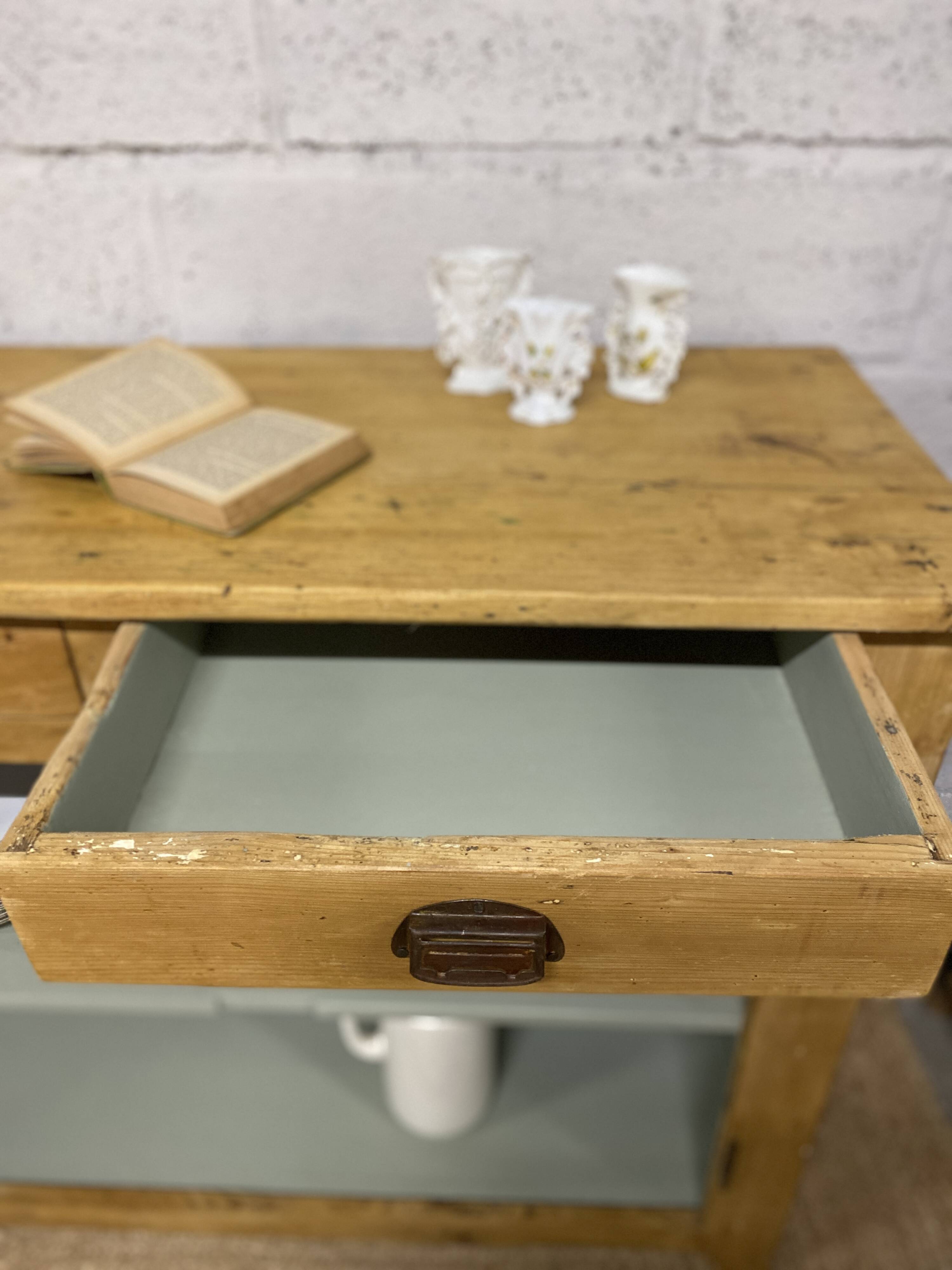 Parisian buffet in pitch pine