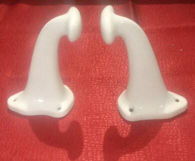 set of porcelain hooks