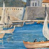 Fishing port in the Mediterranean