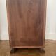 Walnut burr bedside table, French Art Deco, 1920s/30s.