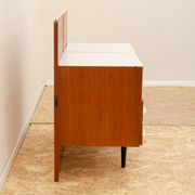 Paire de tables de chevet entièrement rénovées par Mojmír Požár, années 1960, Tchécoslovaquie