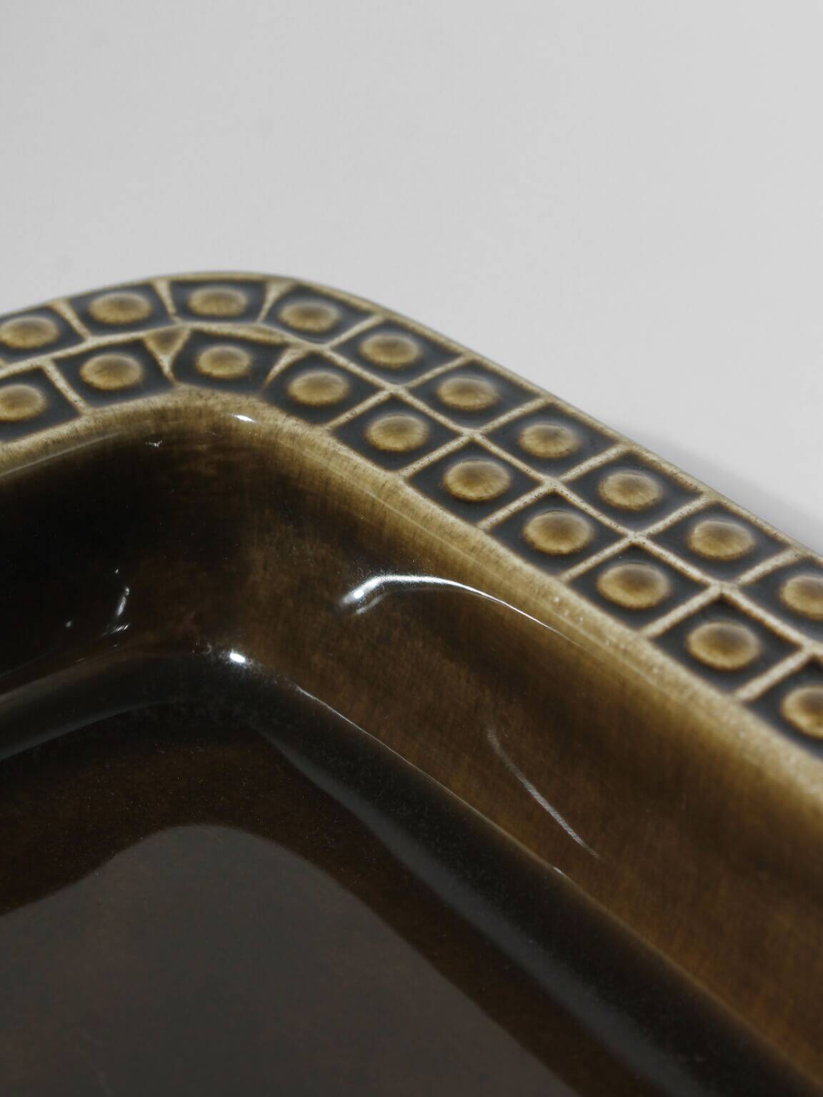 Gunnar Nylund Ceramic Glazed "Kub" Bowl, For Rörstrand, 1960s, Sweden