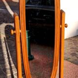 Adjustable full-length mirror for dressing room.