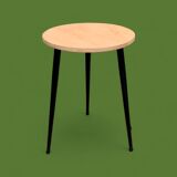 Vintage tripod pedestal table