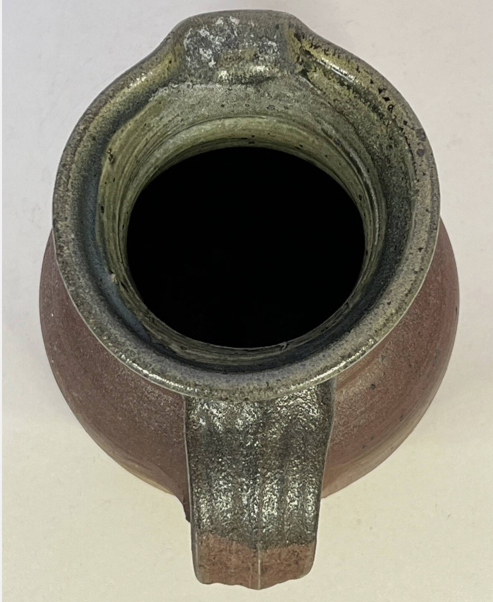 PIERRE DIGAN CERAMIC PITCHER STONEWARE 20TH CENTURY DESIGN 19cm/13cm