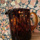 Blown glass carafe from the 60s
