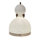 Large glass and metal wall light scandinavian design 1950.