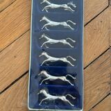 Ensemble de 6 porte-couteaux chevaux