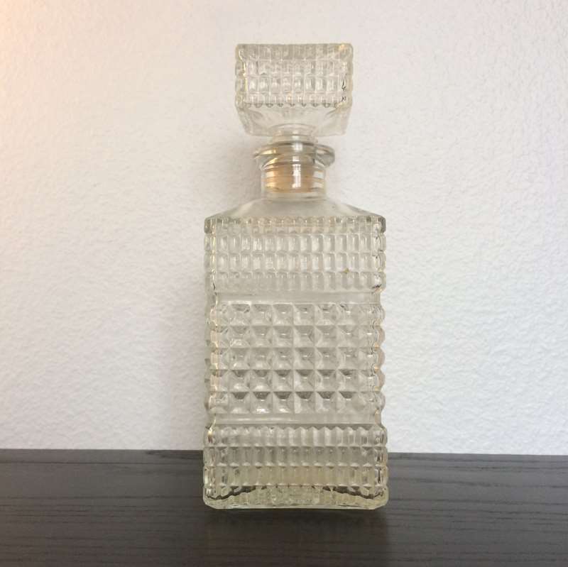 Ancient whiskey carafe