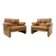 Pair of 'Coronado' armchairs by Afra & Tobia Scarpa for B&B Italia