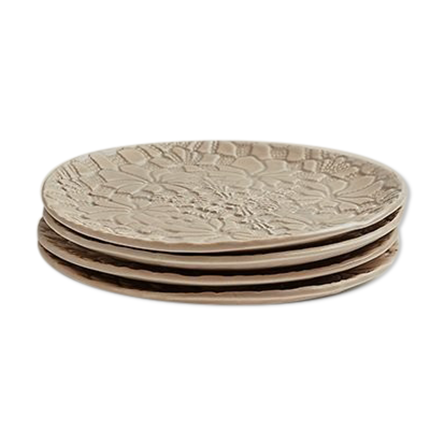 Blanca grège mat s plates