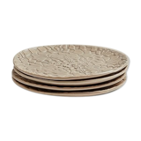 Blanca grège mat s plates