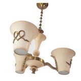 Lot of 1940s lighting fixtures