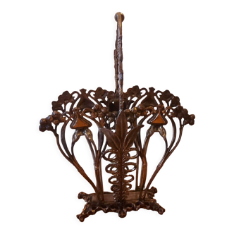 Porte revue en bronze art nouveau