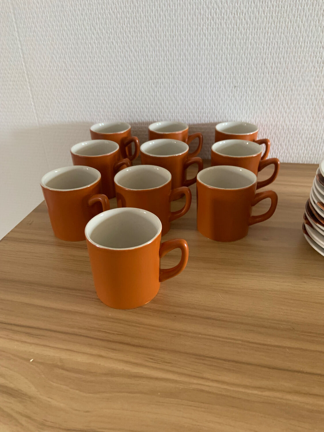 Oven King Italy coffee cups and sub-cups