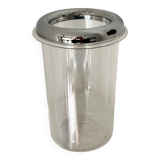 Guzzini ice bucket / wine cooler with chrome rim