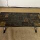 Brutalist slate coffee table, 1960