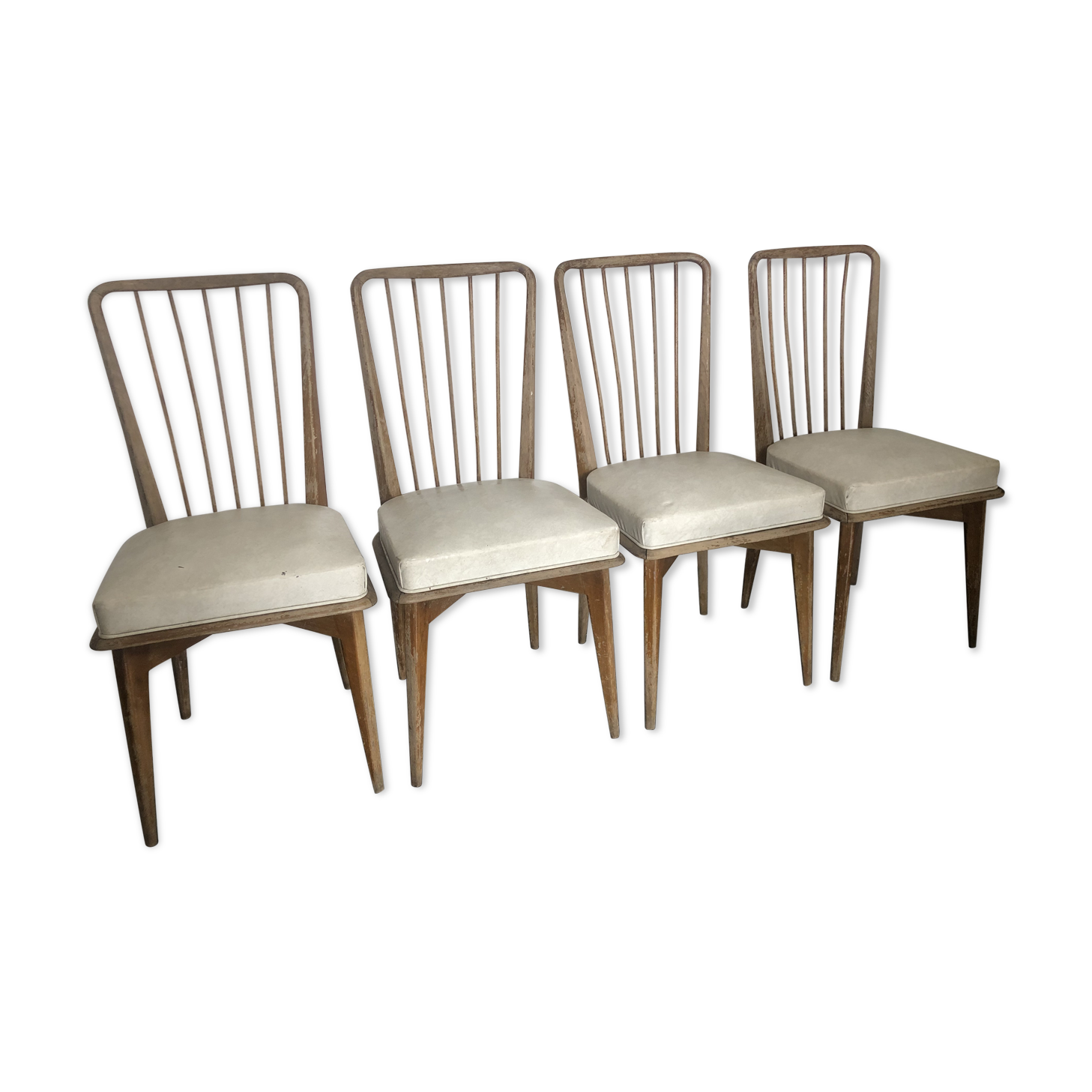 4 vintage chairs