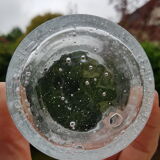 8 bubbled glasses in Sangria 1980s