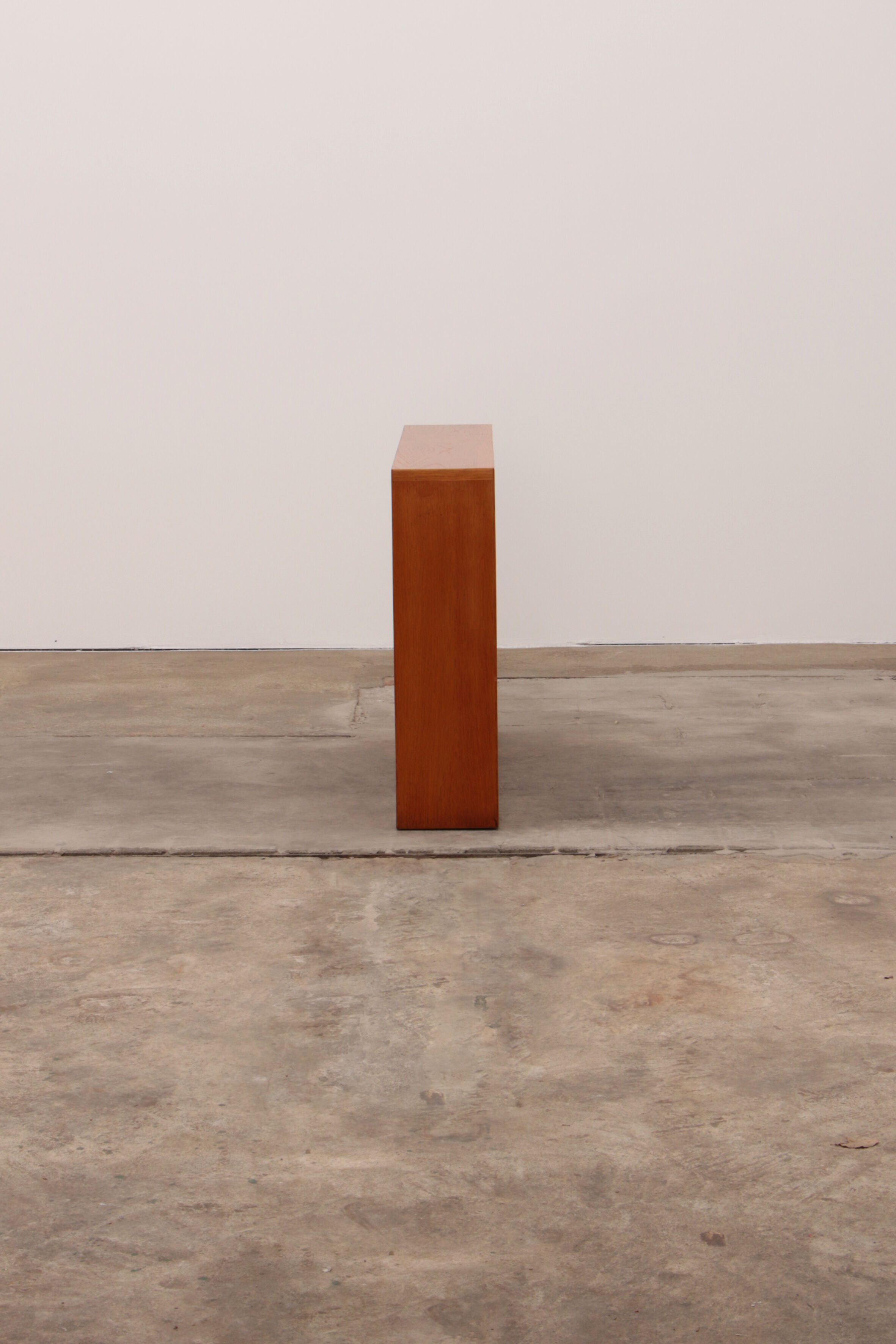 Modular beech set of two room dividers with benches, 1970 Italy