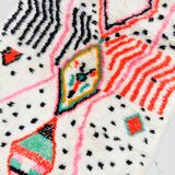Tapis berbère marocain Azilal à motifs colorés 1,52x0,92m