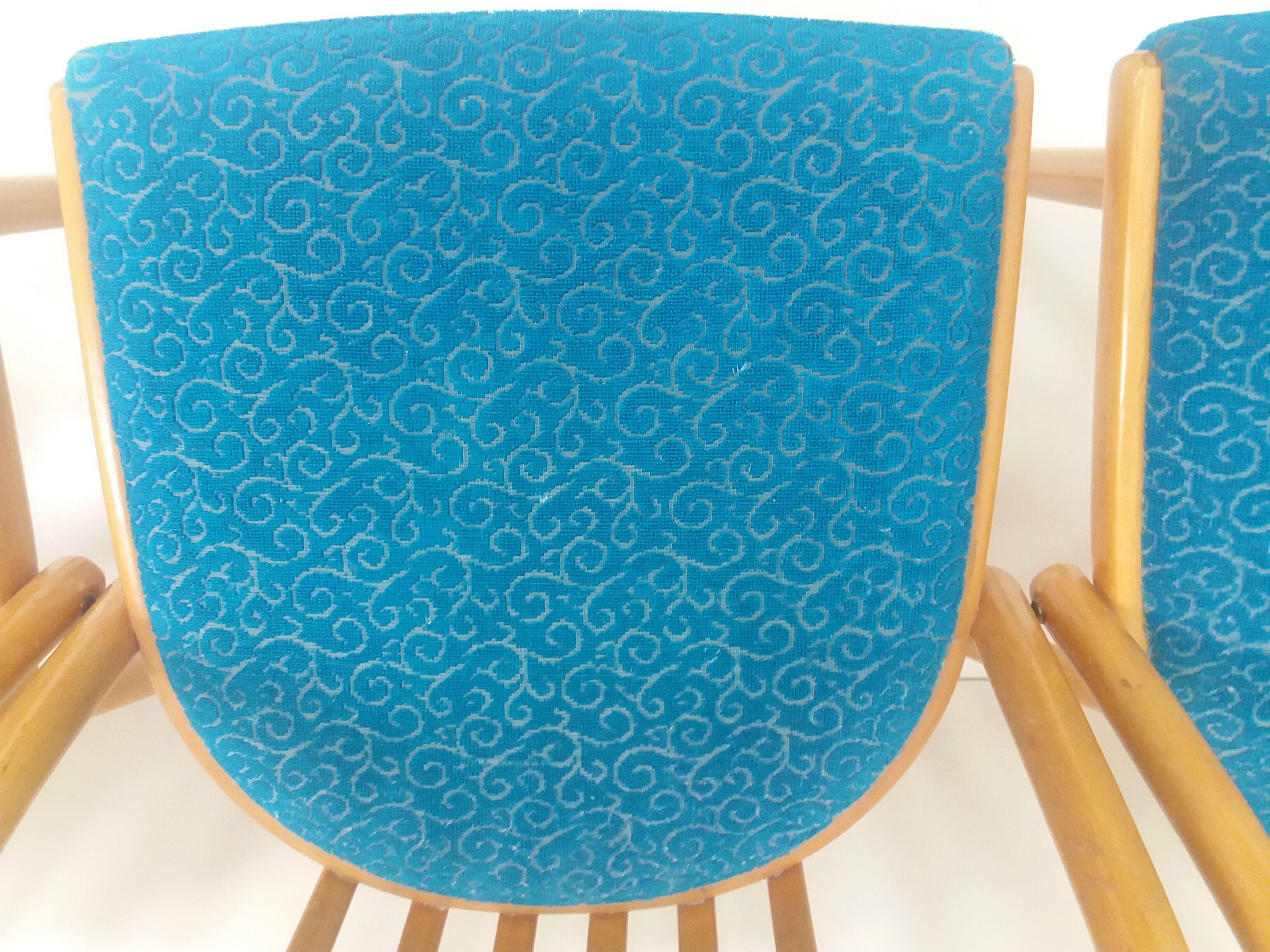 Set of 4 Design retro chair, Antonín Šuman for Ton, Czechoslovakia 1960