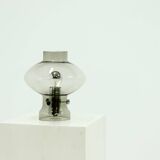 Smoked Glass Table Lamp by Friedrich Nettelhoff for Nettelhoff Leuchten, 19