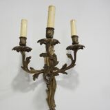 Pair of brass