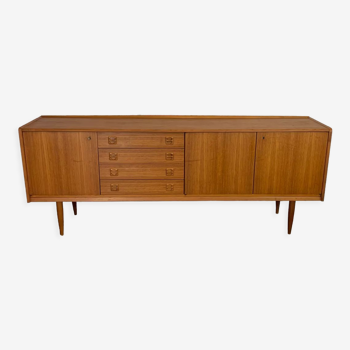 Enfilade scandinave en teck 1960