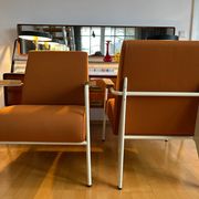 Armchair designed by Jean Prouvé in 1939, by Vitra, Switzerland.