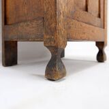 Meuble de chevet rustique / Petite armoire de rangement - 20e siècle