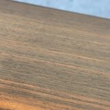 Vintage plant table small side table with rosewood tiles