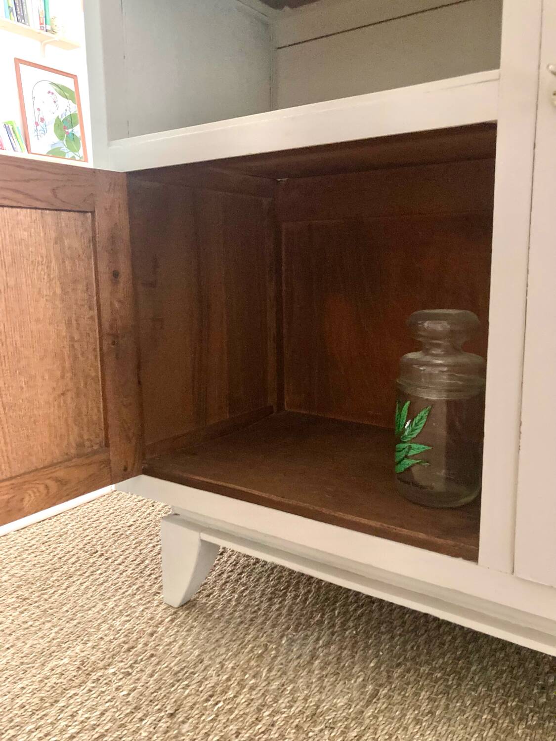 Asymmetrical Art Deco chest of drawers