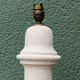 Stone baluster lamp base