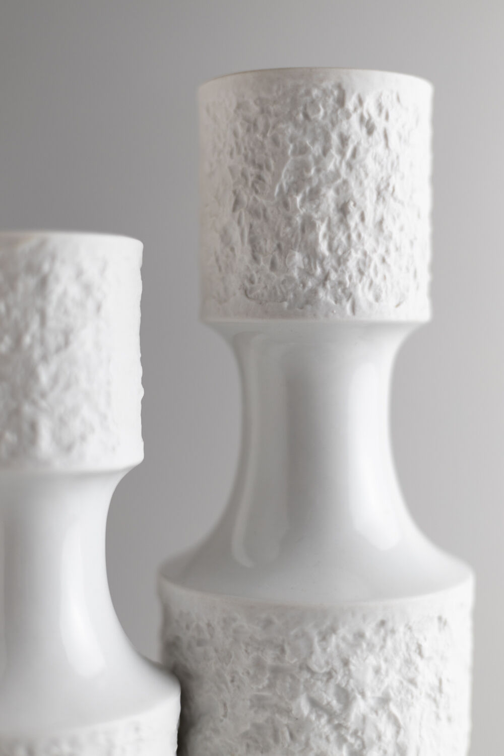 KPM West Germany Mid-Century Modern White China Set