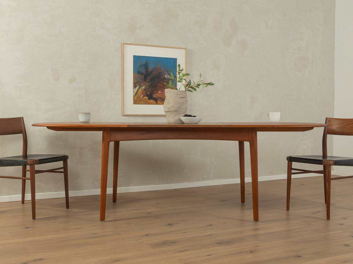 1960s butterfly dining table, Svend Aage Madsen