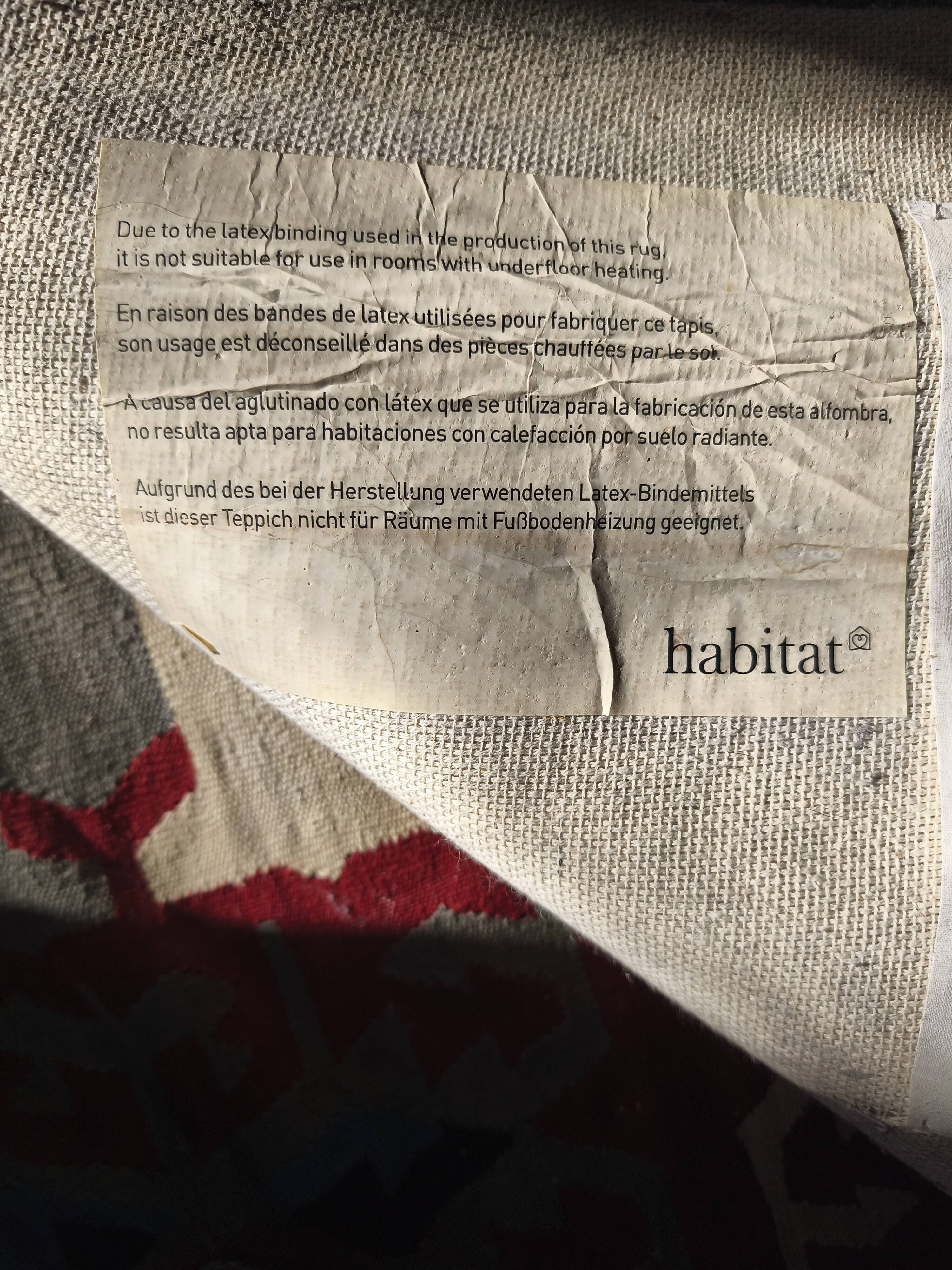 Habitat Wool Rug 240 x 170