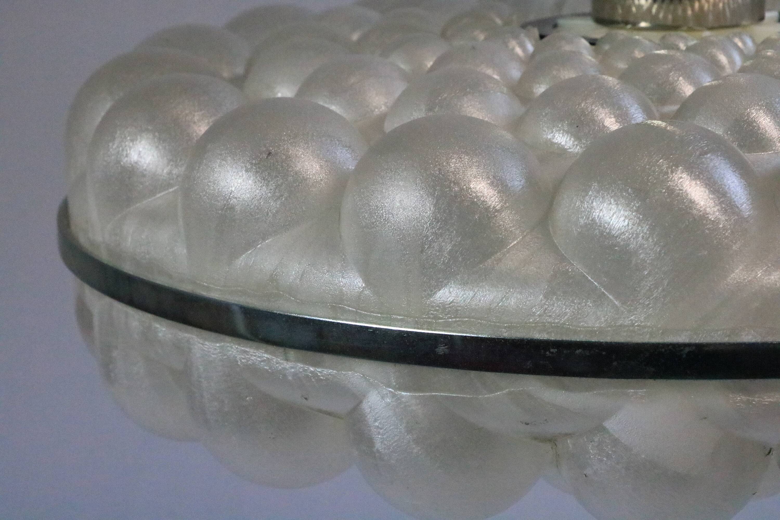 Extraordinary Vintage  Hanging Lamp, Big Bubbles, 1970s